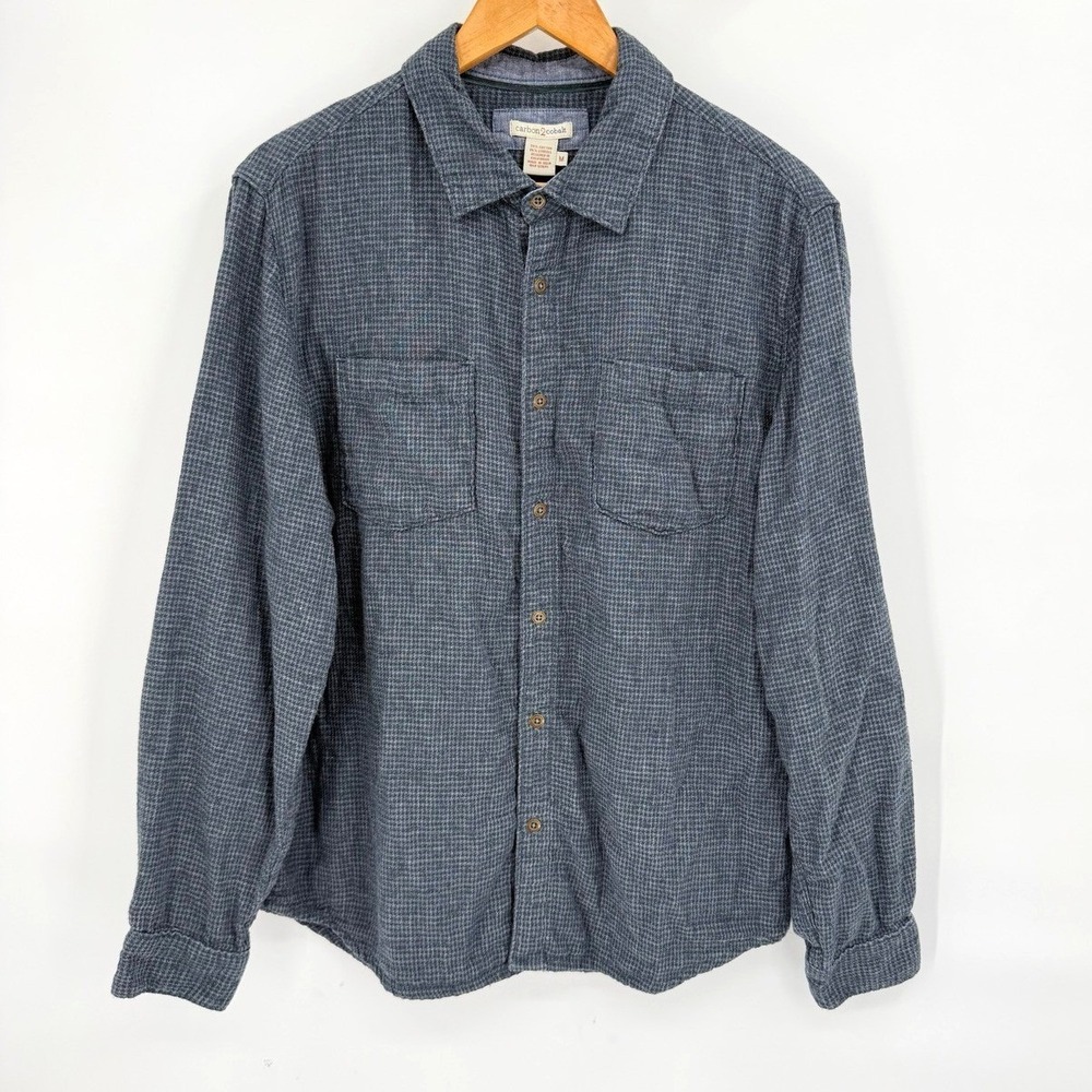 Carbon 2 Cobalt Mens Medium Lot of‎ 5 Long Sleeve Button Down Shirts Workwear - Picture 8 of 16